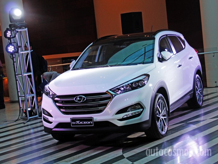 Hyundai Tucson 2016 белый