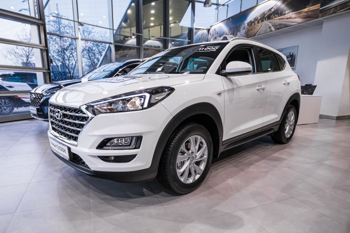 Hyundai Tucson белый