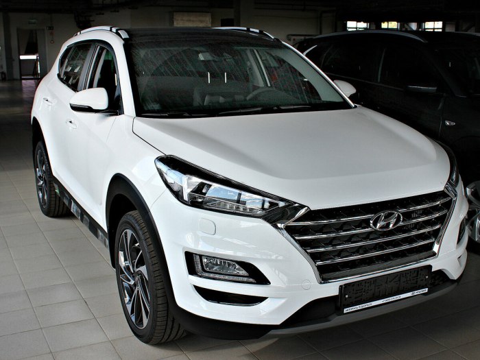 Hyundai Tucson 2019 белый