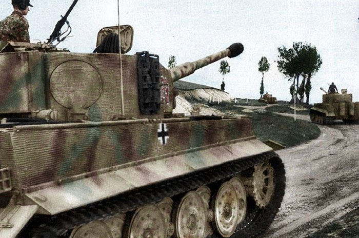 Тигр 101 тяжелого танкового батальона СС