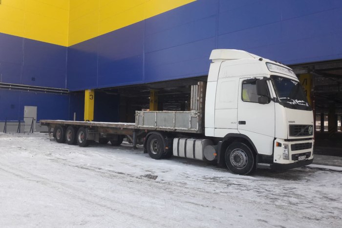 Длинномер Volvo - 12 метров