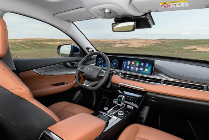 Chery Tiggo 8 Pro Max салон