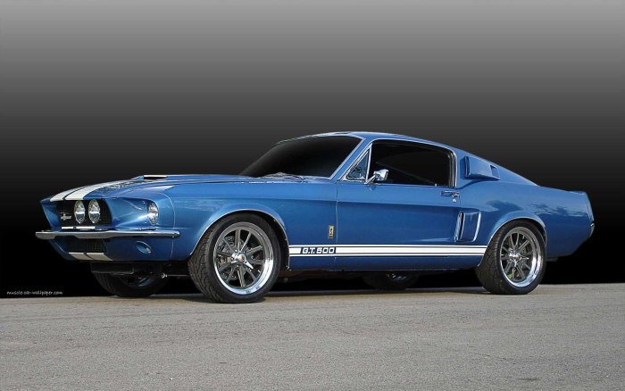 Форд Мустанг 1967 Shelby gt500