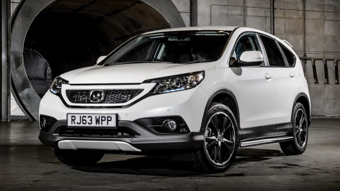 Honda CR-V 2014 белый