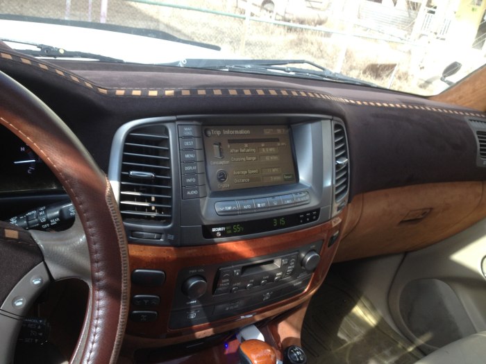 Лексус lx470 2005 салон
