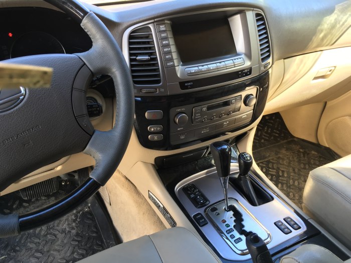 Lexus lx470 2007 салон