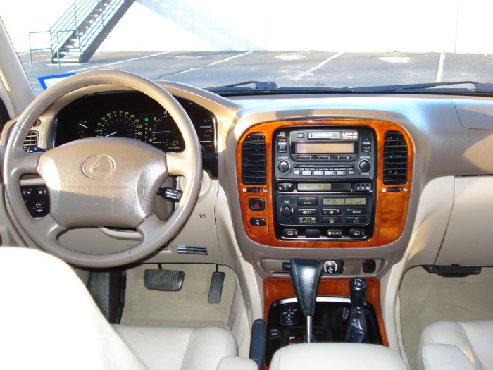 Lexus lx470 2007 салон