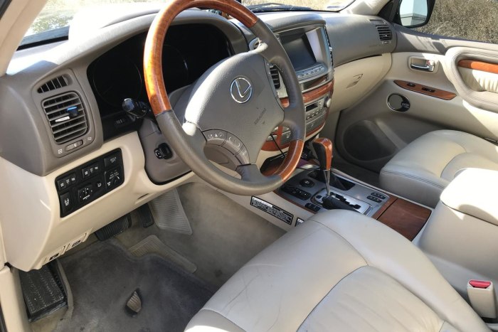 Lexus lx470 2007 салон