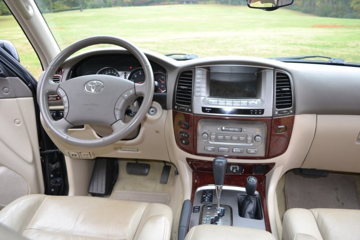 Lexus lx470 2007 салон