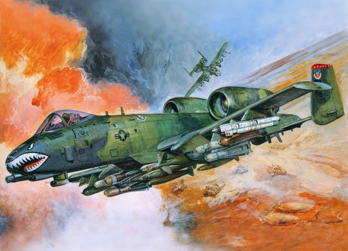 61028 1/48 Fairchild Republic a-10a "Thunderbold II"