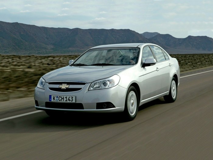 Chevrolet Epica 2006 год