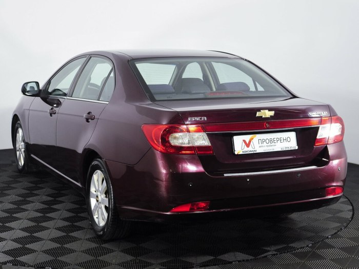 Chevrolet Epica v250 Рестайлинг