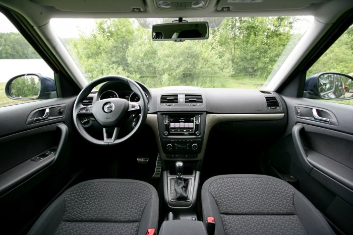 Skoda Yeti 2010 салон