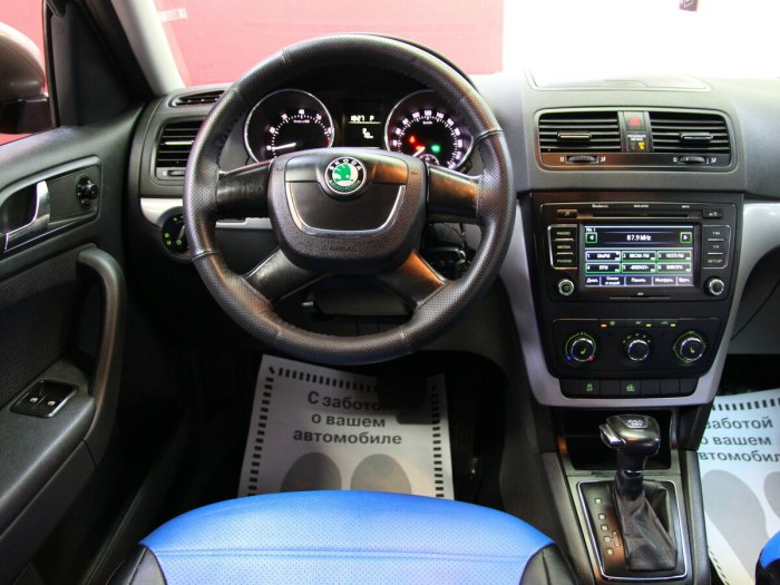 Skoda Yeti 2010 салон