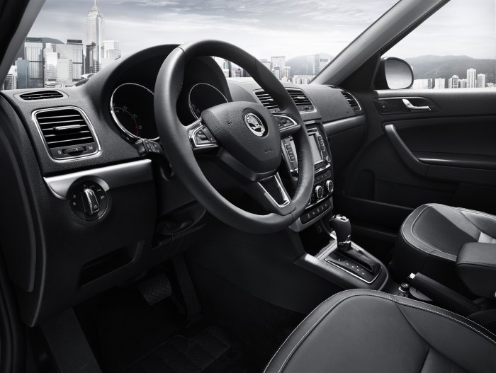 Skoda Yeti 2011 Interior