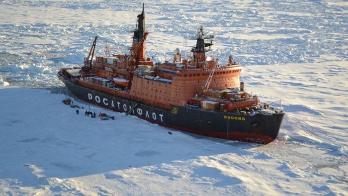 Ядерные ледоколы россии
