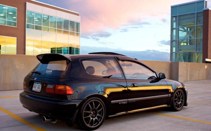 Honda Civic купе 1995 хэтчбек