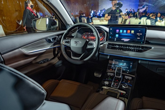 Chery Tiggo 8 Pro салон