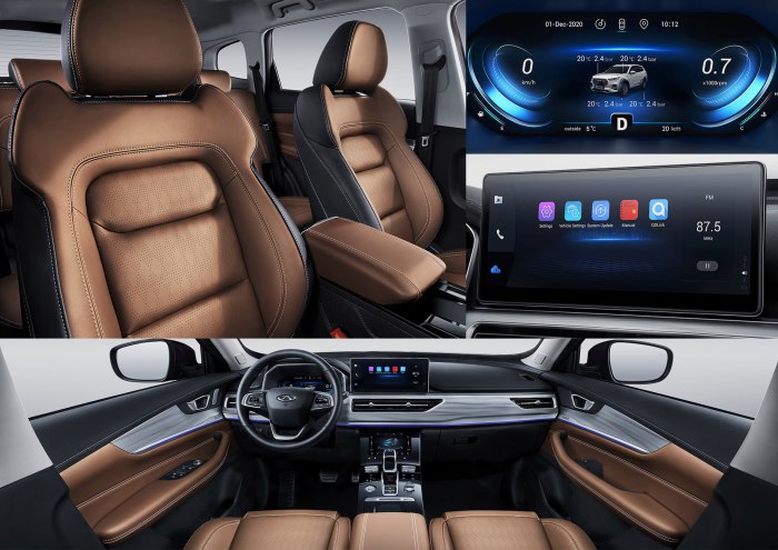 Chery Tiggo 8 Pro салон