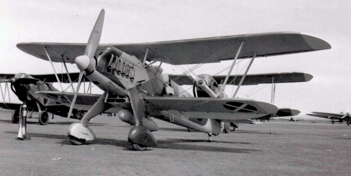 Heinkel he 51 в Испании