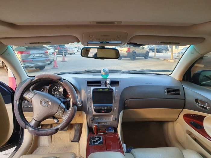 Лексус GS 300 2006 салон