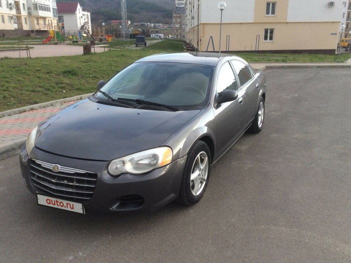 Chrysler Sebring II Рестайлинг