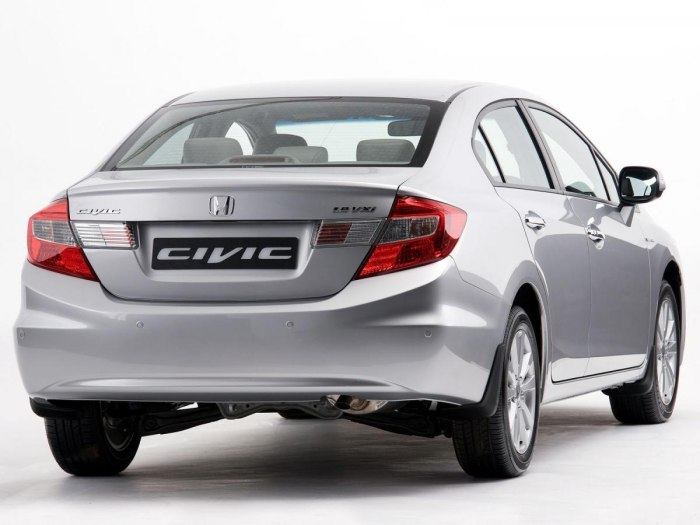 Honda Civic 9 поколение седан