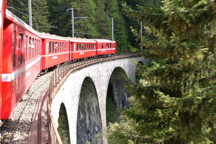 Bernina Express Train