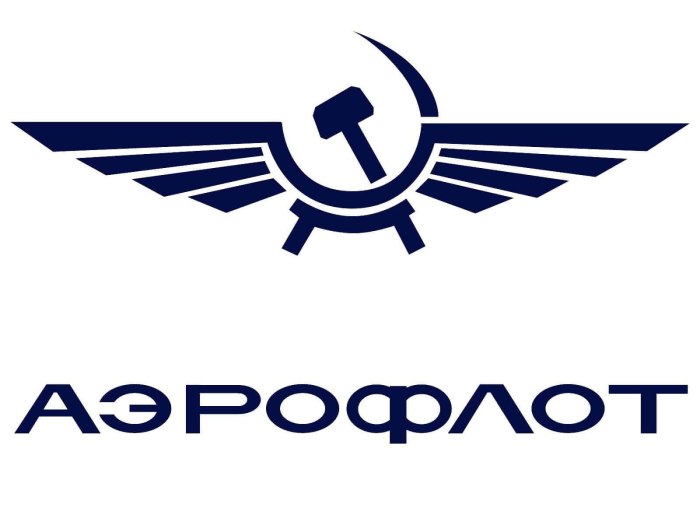 Эмблема авиакомпании Аэрофлот