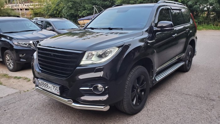 Haval h9 с черной решеткой