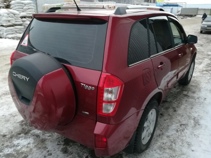 Chery Tiggo t11 Рестайлинг