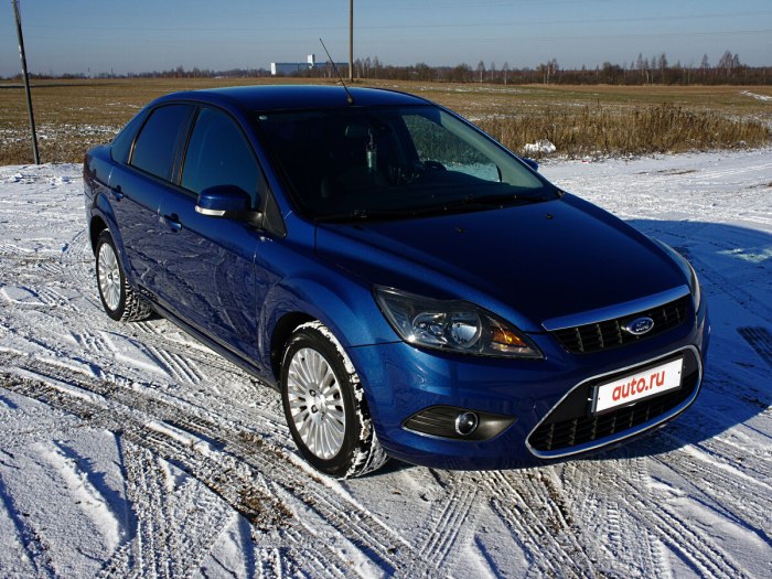 Ford Focus 2 синий