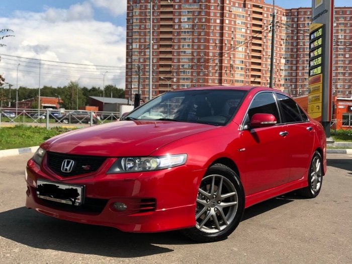 Honda Accord 7 красный