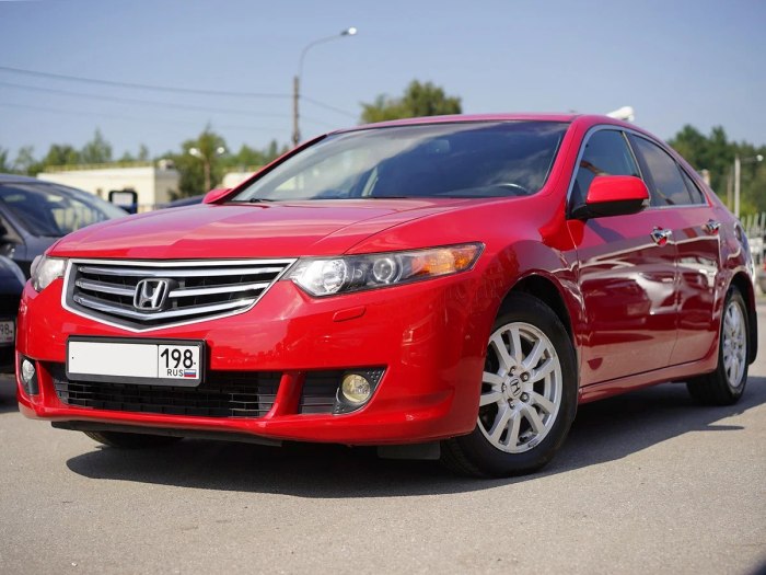 Honda Accord 2008 Red