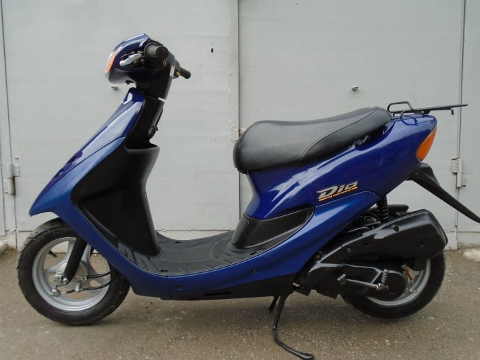 Honda Dio 34 синяя