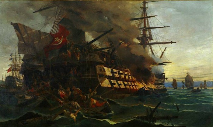 Турецкий флот 18 век