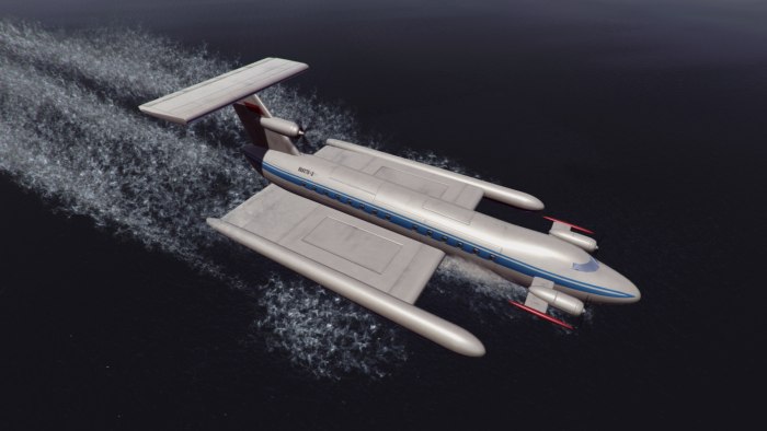 Экраноплан а-050 «Чайка»