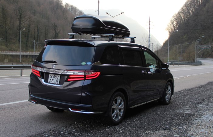 Honda Odyssey багажник на крышу
