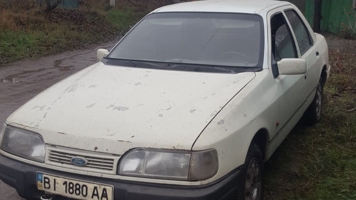 Форд Сиерра мк2 салон