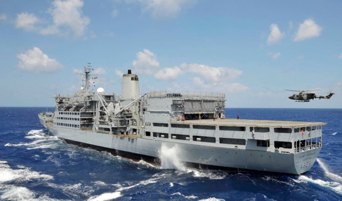 RFA Fort Rosalie a385
