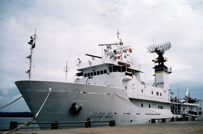 Indomitable ship