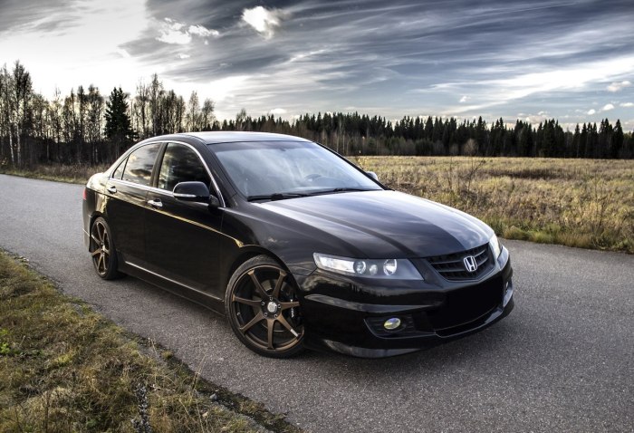 Honda Accord 7 черный