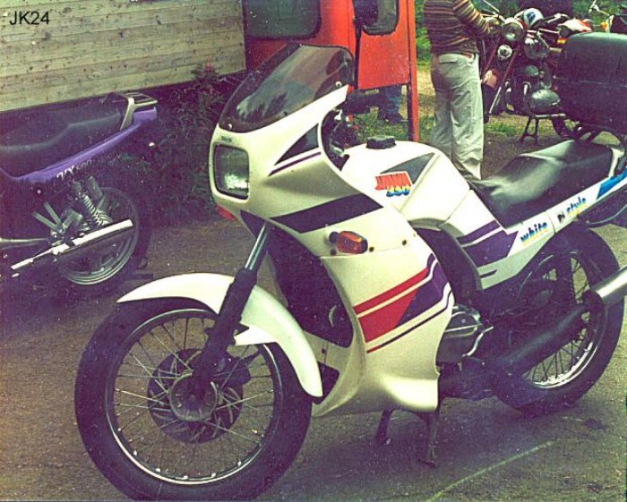 Jawa 638 белая