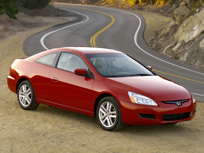 Honda Accord 2003 купе
