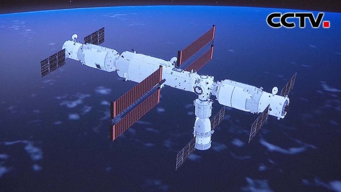 Китайская орбитальная станция Тяньгун 3