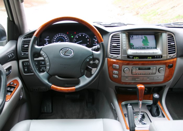 Lexus lx470 2007 салон