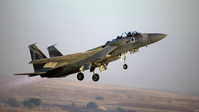 F-15 самолет ВВС Израиля