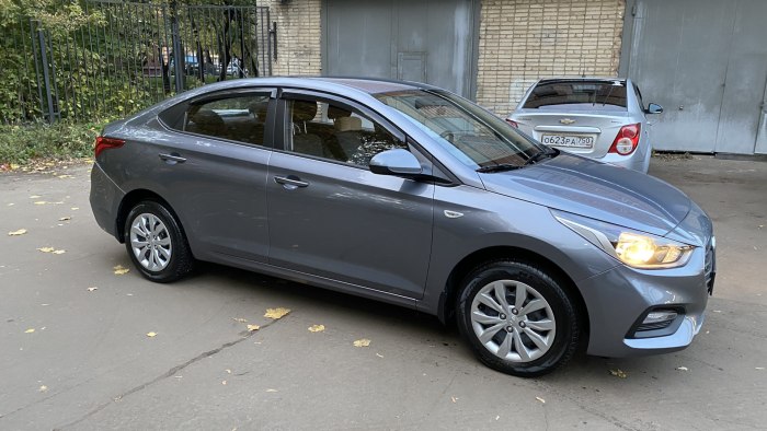 Солярис 2019 мокрая асфальт