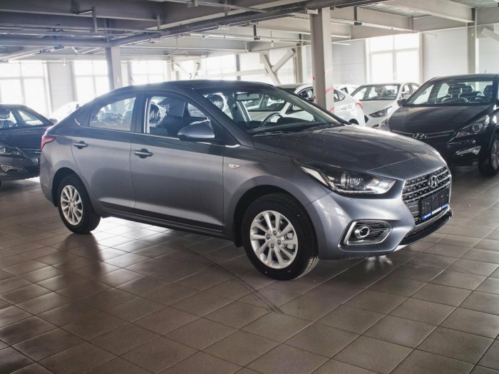 Hyundai Solaris мокрый асфальт 2018