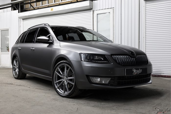 Skoda Octavia a7 матовая